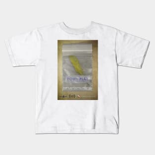 "Fowl Play" by Marshall Hudon (Woodstock Academy) Kids T-Shirt